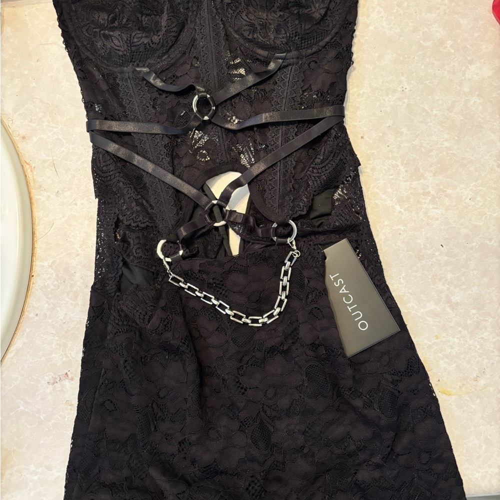 Black Lace Dress